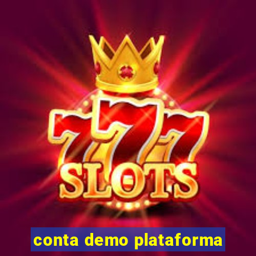 conta demo plataforma